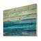 Designart - Out to Sea - Nautical & Beach Print on Natural Pine Wood